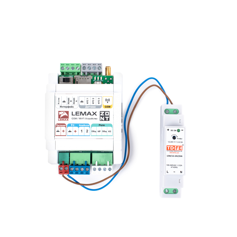 Контроллер управления котлом отопления LEMAX ZONT