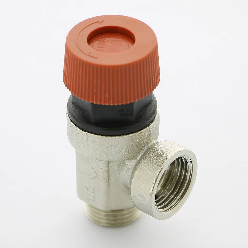 Предохранительный клапан Uni-Fitt 1/2 НВ 3 бар никелированный 242N3022