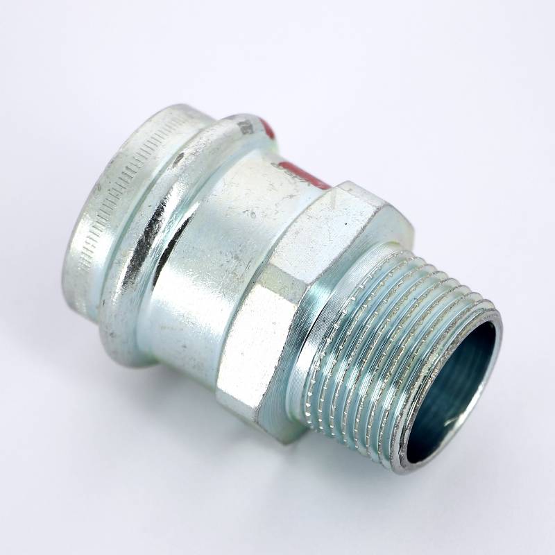 Муфта переходная пресс-Н Viega Prestabo оцинкованная сталь 28х3/4 641993