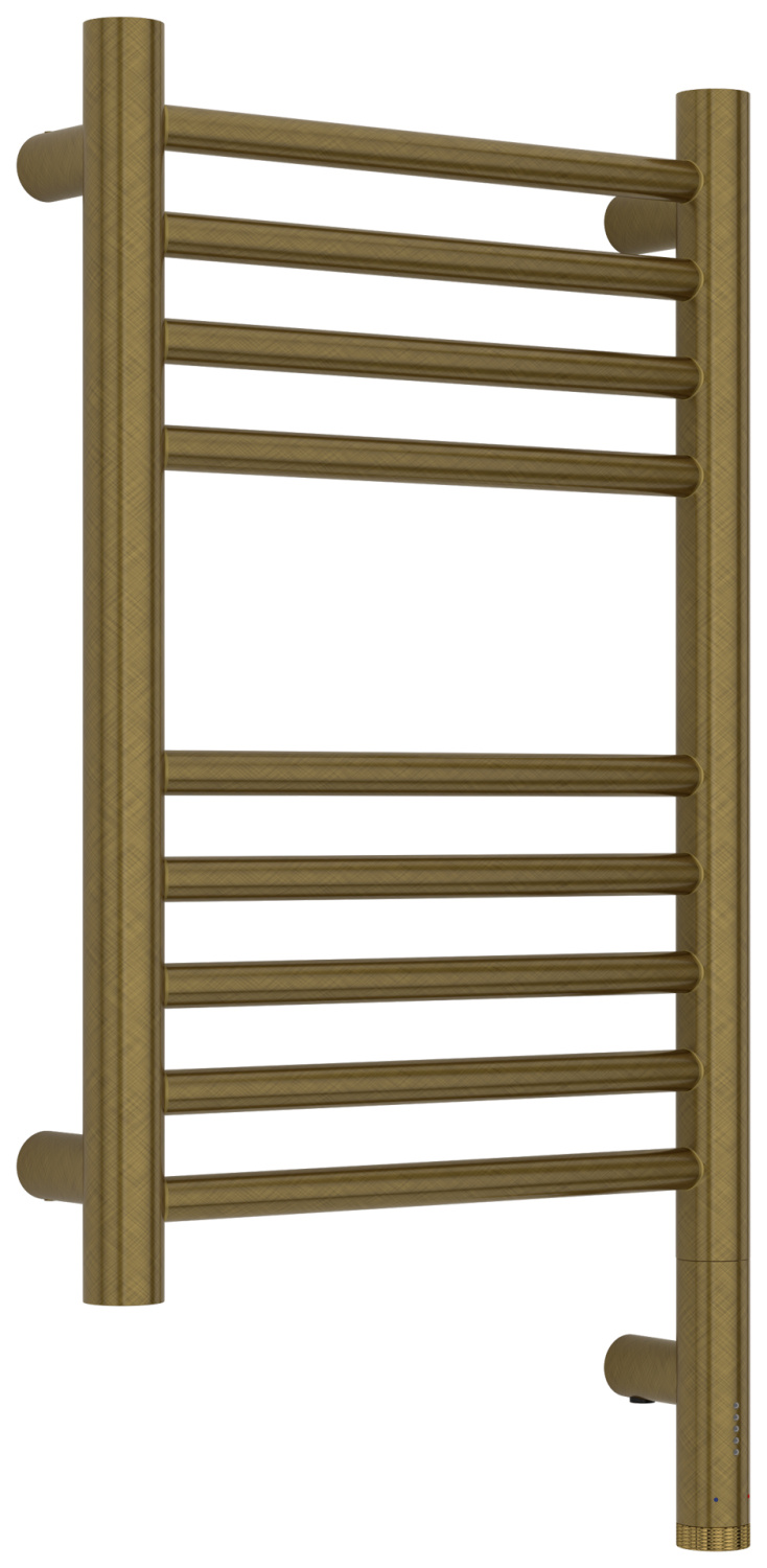 Полотенцесушитель электрический Сунержа Богема 3.1 прямая 300x500 мм правое состаренная бронза браш 05-6005-5030