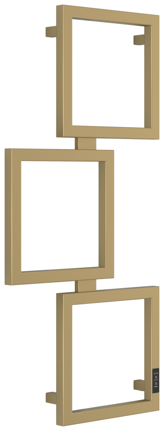 Полотенцесушитель электрический Сунержа Этюд 49х105 см правый золотой шёлк матовый 32-0847-1050