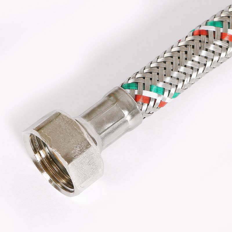 Гибкая подводка для воды Uni-Fitt 1/2 НВ 100 см нержавеющая сталь 501S2010