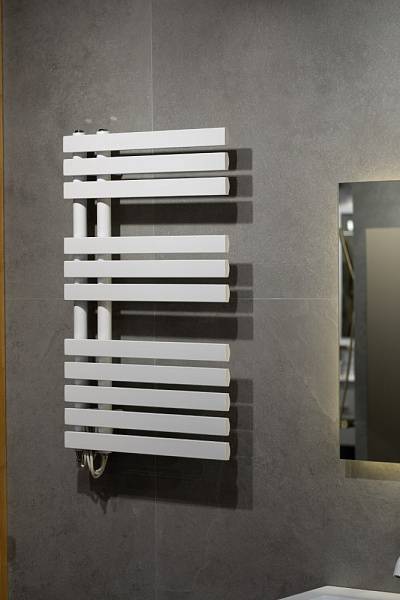 Полотенцесушитель электрический Boheme Venturo 50х9.5х89.8 см белый матовый 721-MW