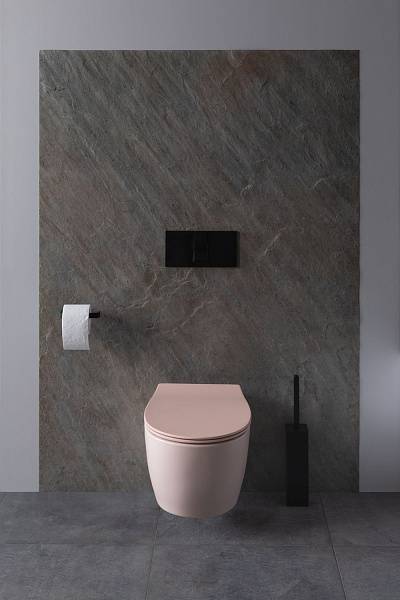 Чаша подвесного унитаза Allen Brau Fantasy розовый 4.11004.SM