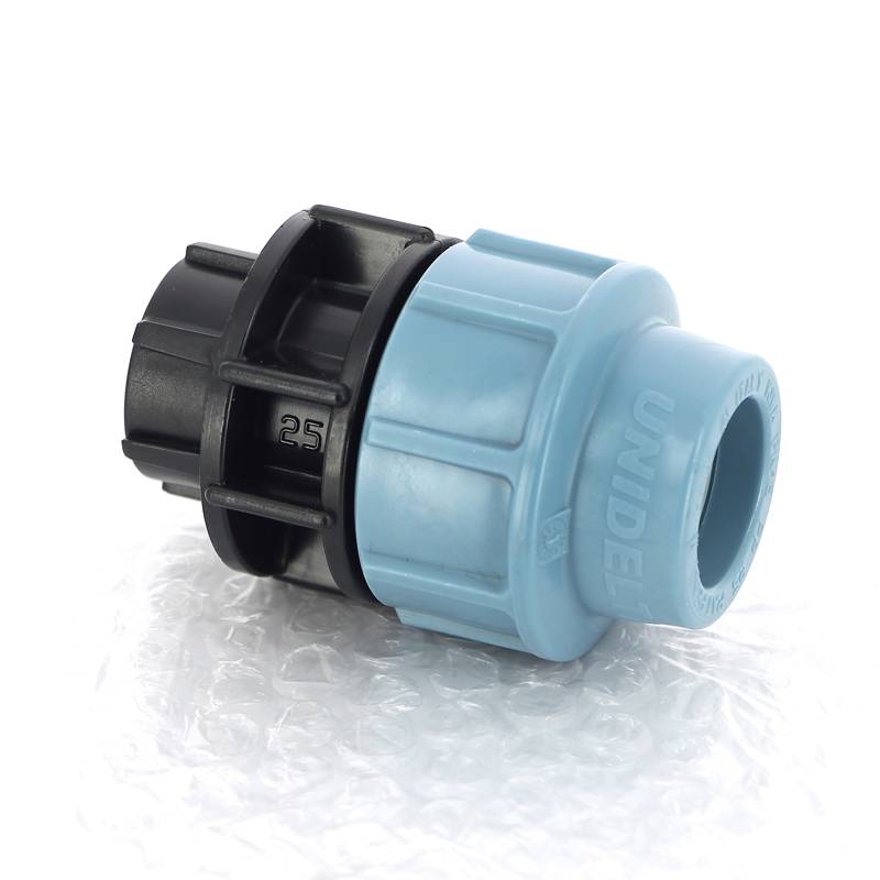 Муфта обжимная Unidelta для труб ПНД с внутренней резьбой 25х1/2 1004025002