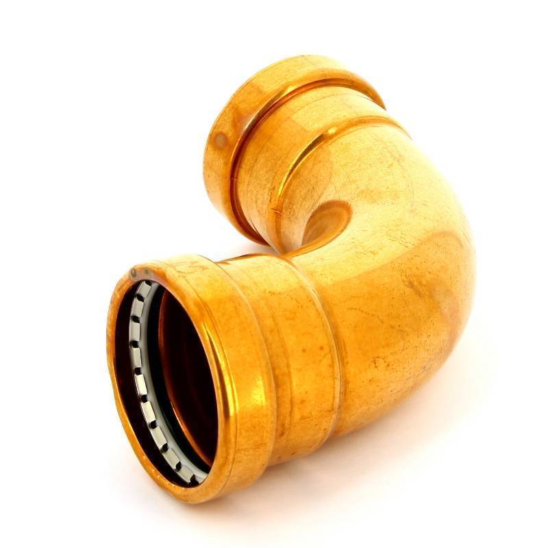 Отвод пресс медный Viega Profipress XL 64 мм 90° 577681