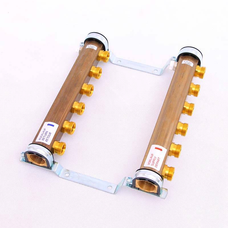 Коллекторная группа нерегулируемая Watts HKV/A 1x3/4 EK 6 выходов 10004546