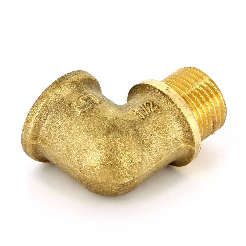 Угол 90° НВ Uni-Fitt 1/2 латунный с упором 612G2200