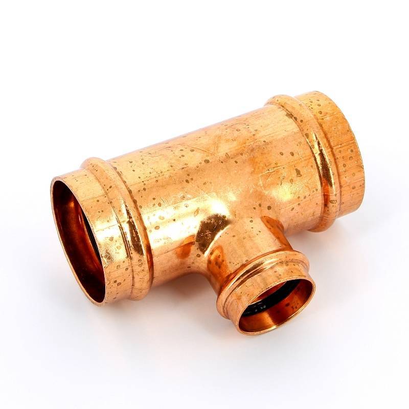 Тройник пресс IBP >B< Press 54х35х54 мм медь P5130 05435054