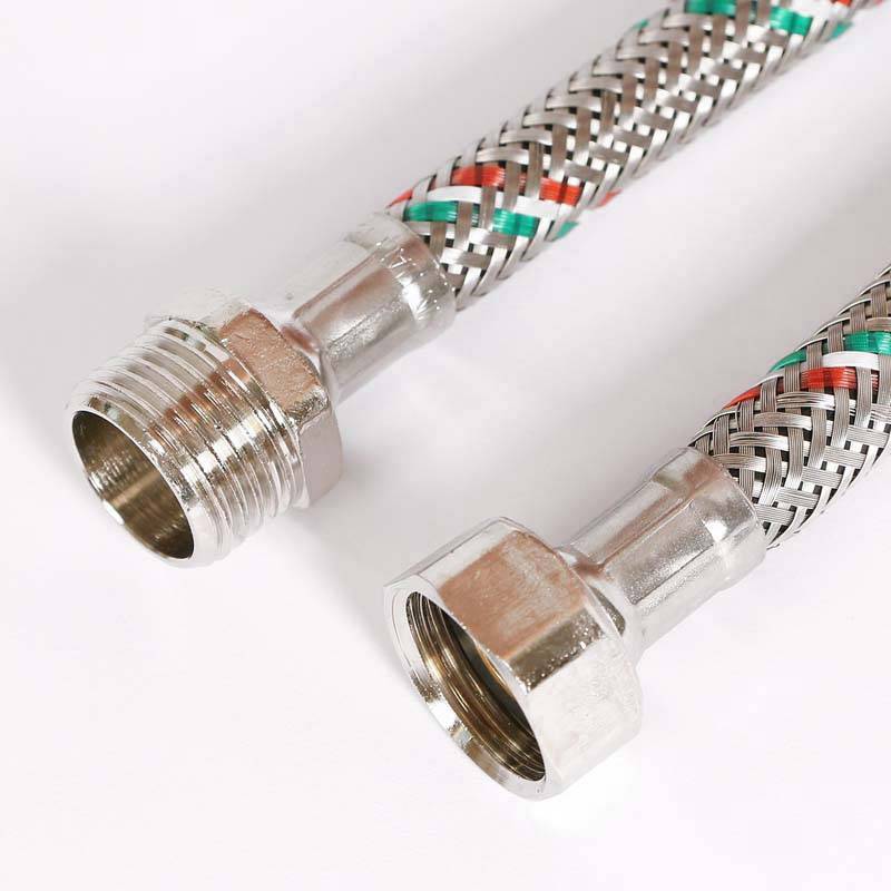 Гибкая подводка для воды Uni-Fitt 1/2 НВ 100 см нержавеющая сталь 501S2010