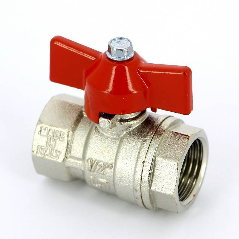 Кран шаровой Uni-Fitt VIVO ВВ бабочка 1/2 100T2000