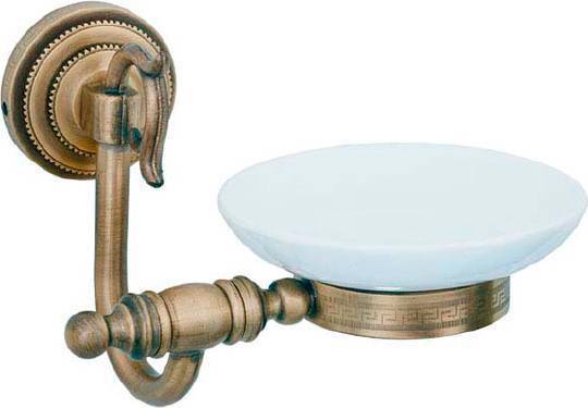 Мыльница подвесная Boheme Medici 23.5х16.5х14 см бронза 10603