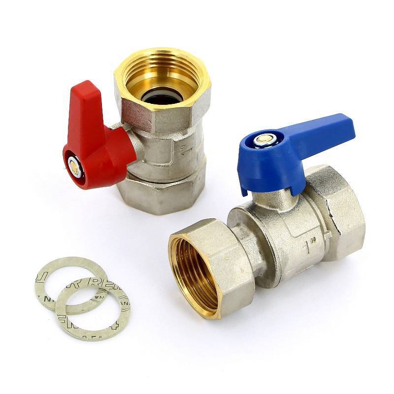 Комплект шаровых кранов REHAU для коллекторов HKV/HKV-D 1 208122