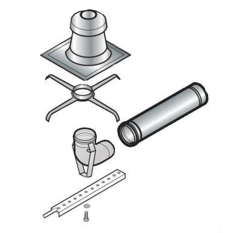 Набор De Dietrich для подсоединения дымовой трубы 84887577