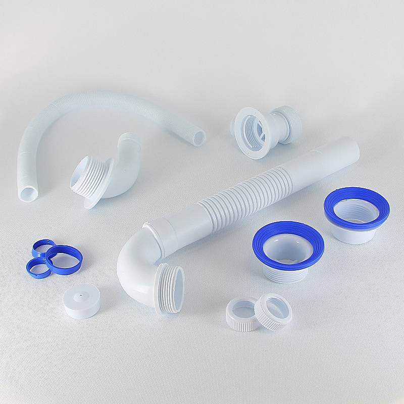 Слив-перелив для ванны Wirquin Эконом поворотный L500 мм с гофропатрубком 30980143