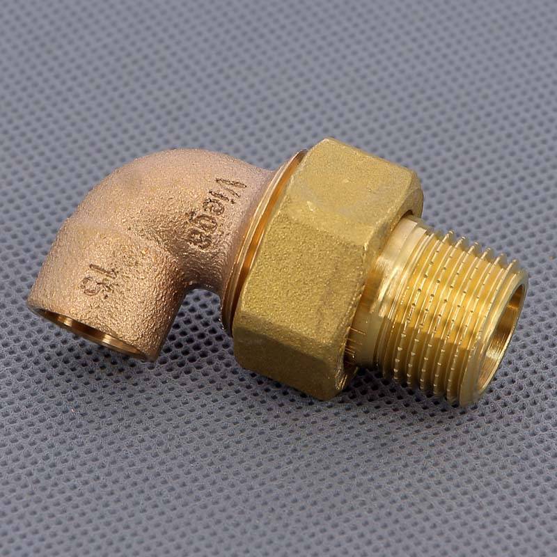 Угол с разъемным соединением Viega 15х1/2 пайка-Н 103859