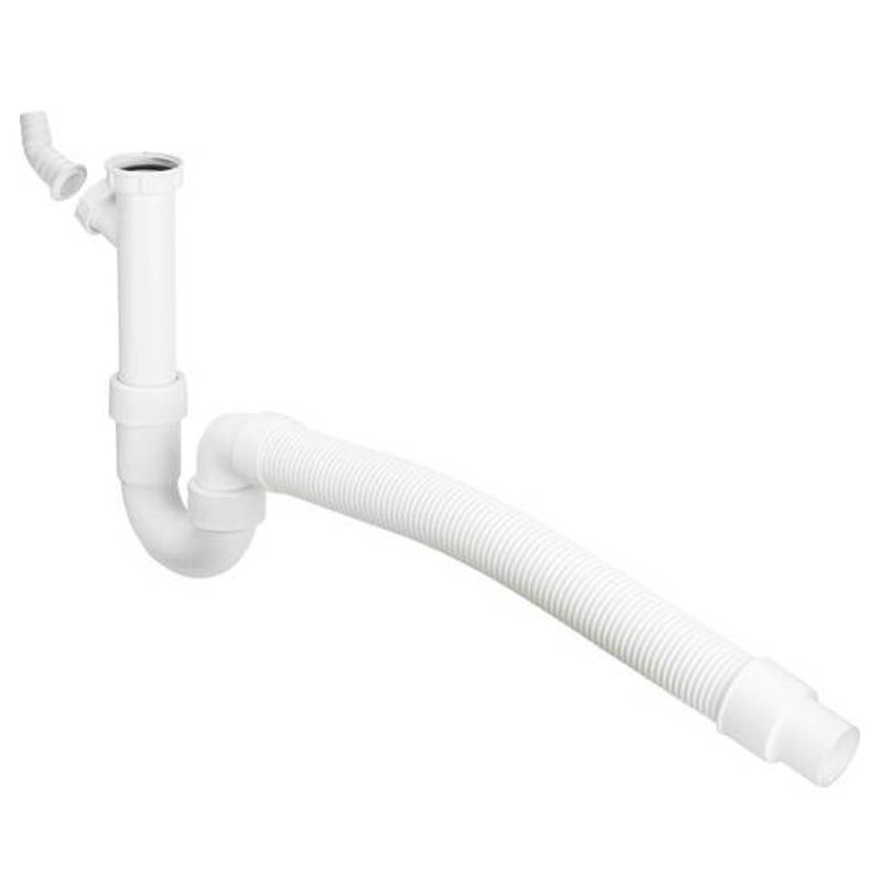 Сифон трубный для мойки Viega 40/50 мм с универсальным отводом 101633