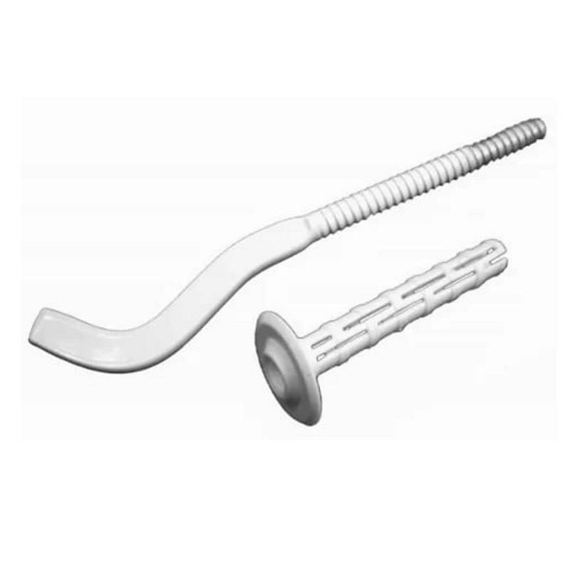 Кронштейн штыревой плоский Uni-Fitt 7х170 мм с дюбелем 870P0717