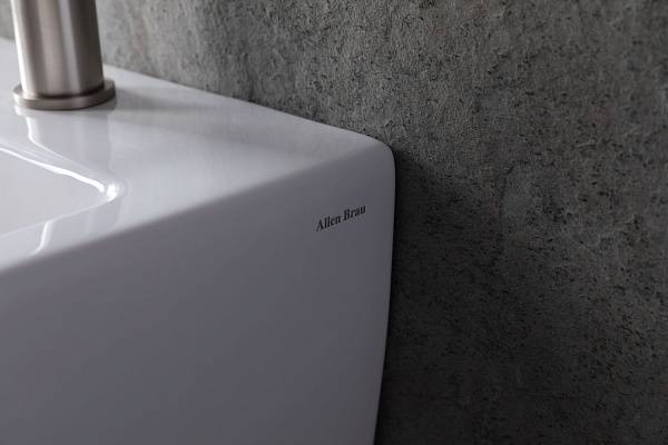 Биде приставное Allen Brau Infinity белый 4.21005.20