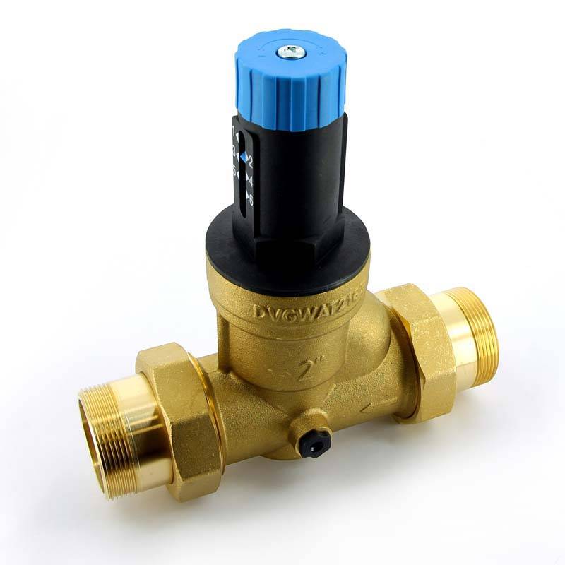 Редуктор давления Watts DRV 2 1.5-6.5 бар PN25 с отверстием под манометр 10015775