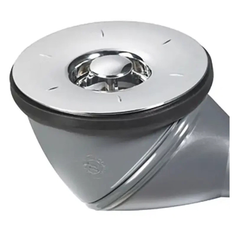 Сифон Джеймс для душевого поддона 90 мм, мультипозиционный, выход 40 мм