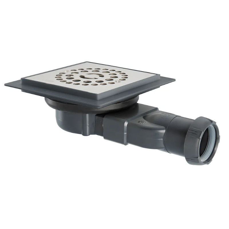 Трап 115 x 115 мм Wirquin Venisio Compact сухой затвор (мембрана), 40 мм