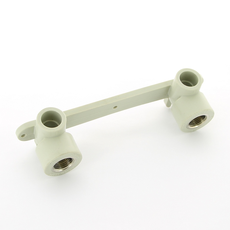 Водорозетка двойная В 20 х 1/2 на планке