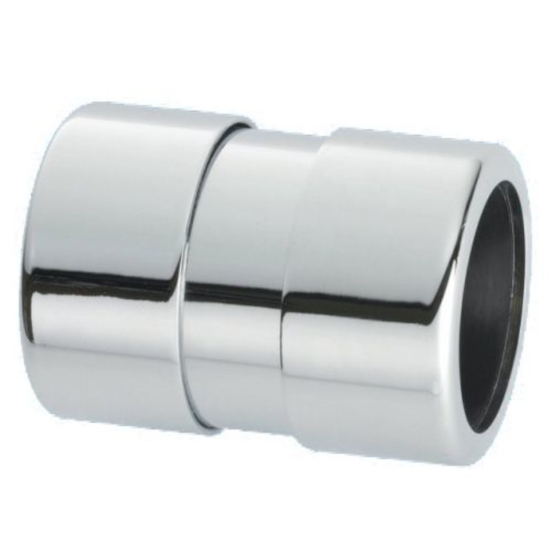 Муфта латунная компрессионная General Fittings 32х32 мм хром 5001323200H