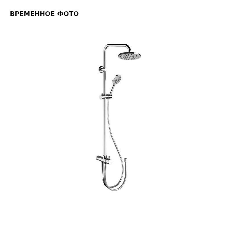 Душевая система Remer без смесителя, верх. душ 20 см, хром