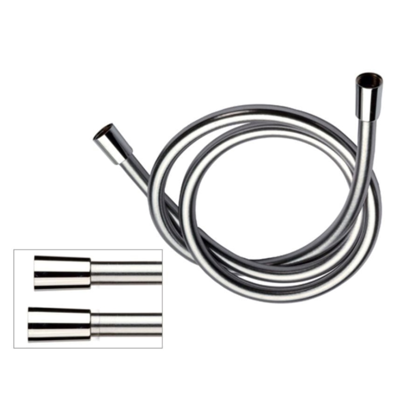 Шланг для душа Remer 150 см, 2 конические гайки, серебро