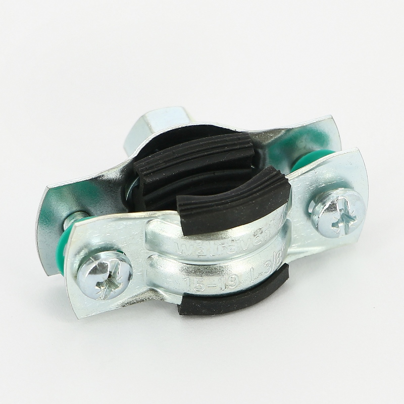 Хомут 2S M8 3/8 (15-19 мм ) 2-х винт. с уплотн. epdm