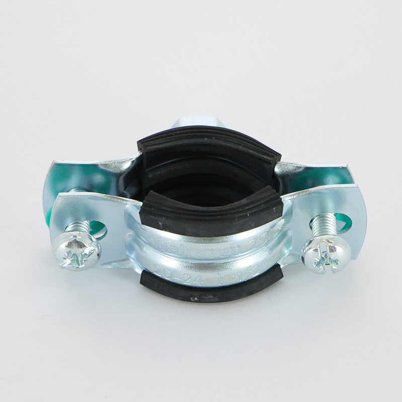 Хомут 2S M8 1/2 (20-24 мм ) 2-х винт. с уплотн. epdm
