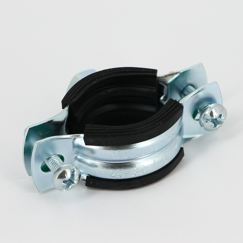 Хомут 2S M8 3/4 (25-30 мм ) 2-х винт. с уплотн. epdm