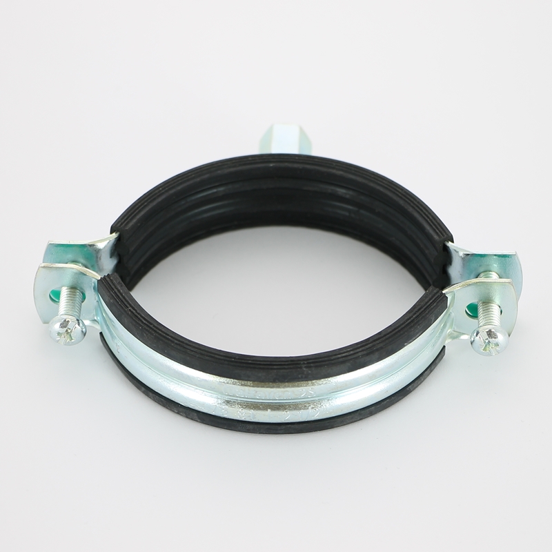 Хомут 2S M8/М10 2 1/2 (75-81 мм ) 2-х винт. с уплотн. epdm