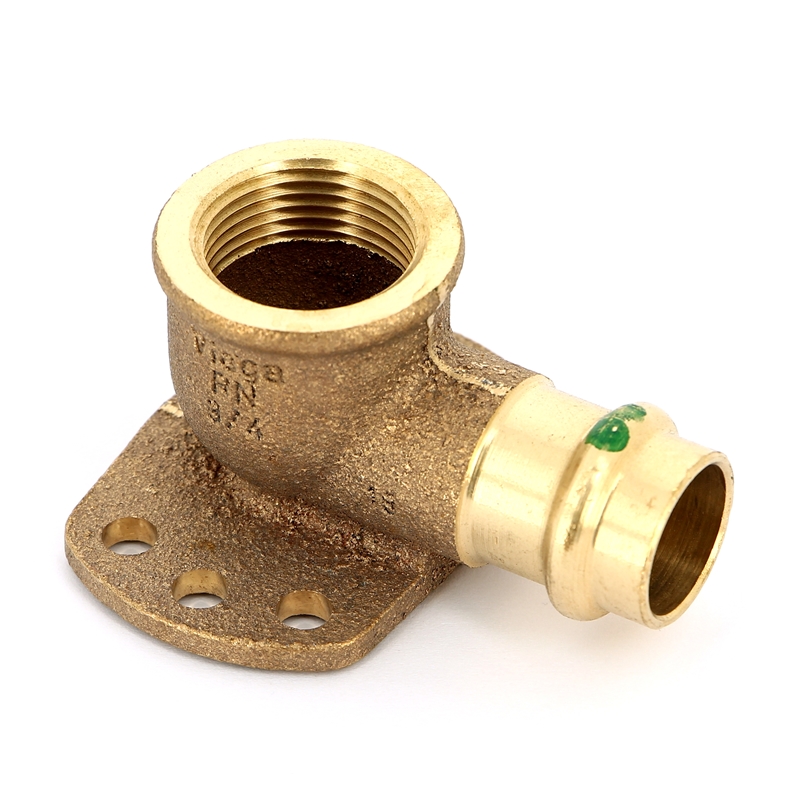 Водорозетка пресс-В 18x3/4' бронза Sanpress SC-Contur