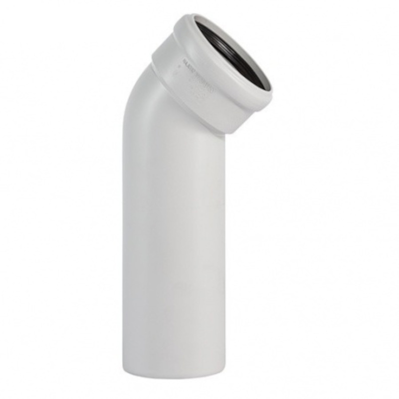 Отвод канализационный Ostendorf SKLB 110x45° 335960