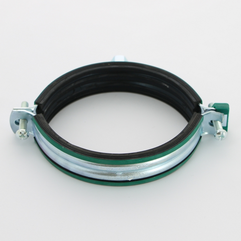 Хомут KSB2 М8/М10 4 (108-115 мм) 2-х винт. с уплотн. epdm, быстрый замок