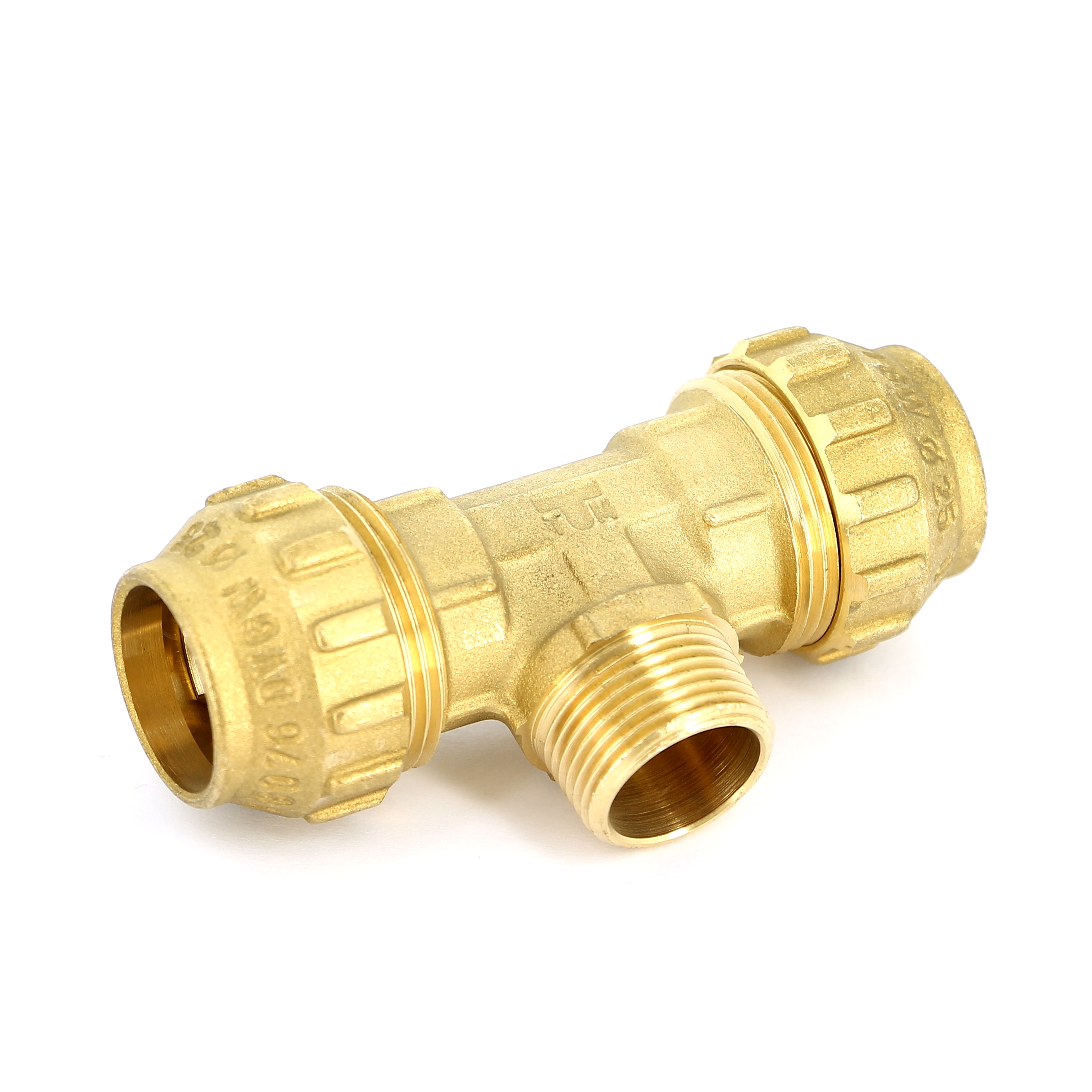 Тройник обж-Н 25х3/4'х25 для труб из ПНД, серия 3468G