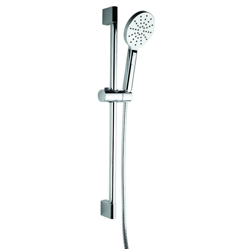 Душевой гарнитур Hansgrohe Crometta 100 Vario со штангой 90 см белый/хром 26536400