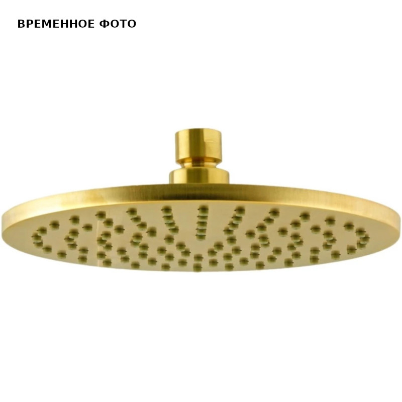 Верхний душ Remer 30 см золото брашированное 359MM30BGX