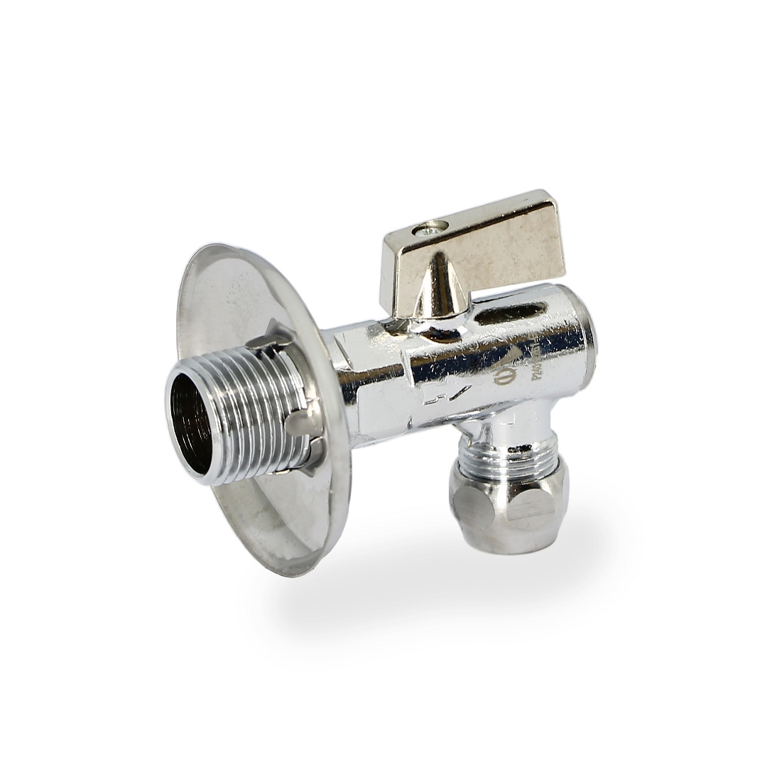 Кран 10х1/2'шаровой с фильтром для смесителя с трубками