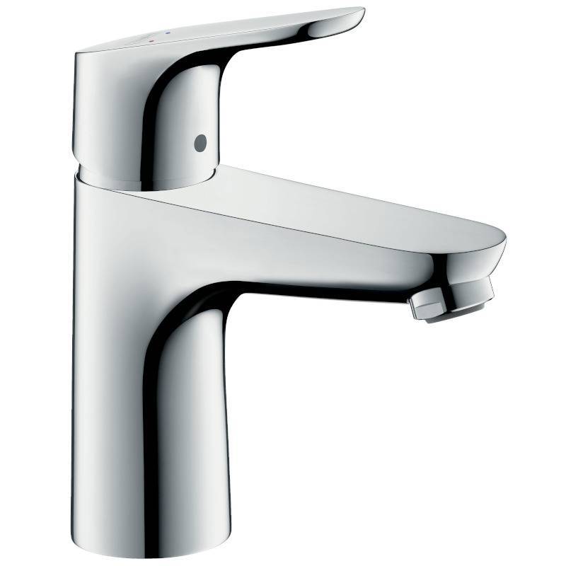 Смеситель для ванны Hansgrohe Novus 100 со сливным гарнитуром хром 71030000