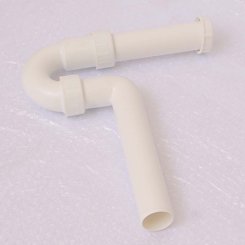 Сифон трубный для мойки Viega 40 мм с горизонтальным отводом 105716