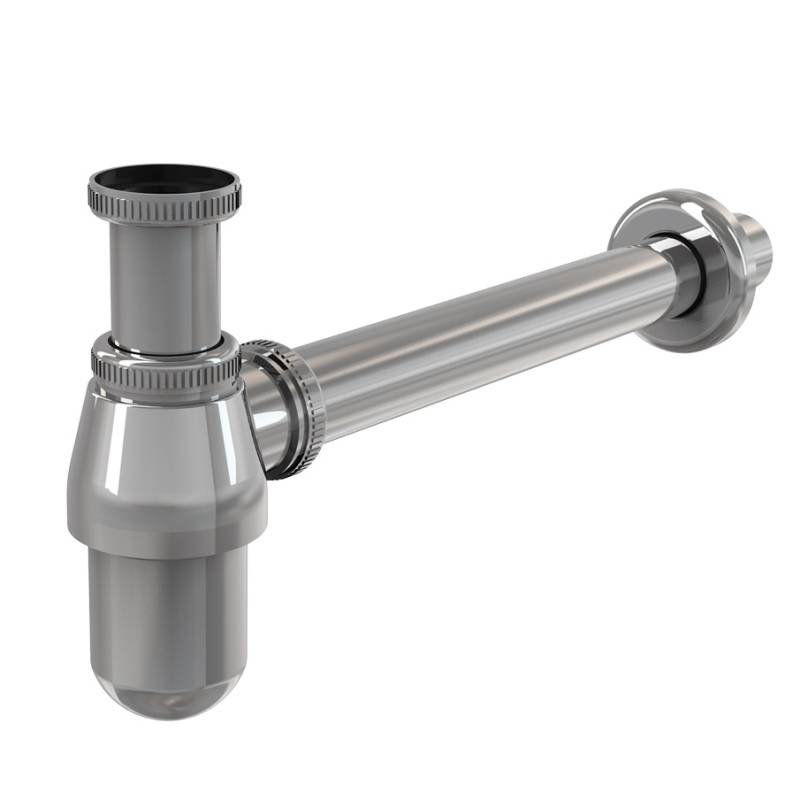 Сифон для душевого поддона Alcaplast A492CR 90 мм 40/50 мм хром A492CR