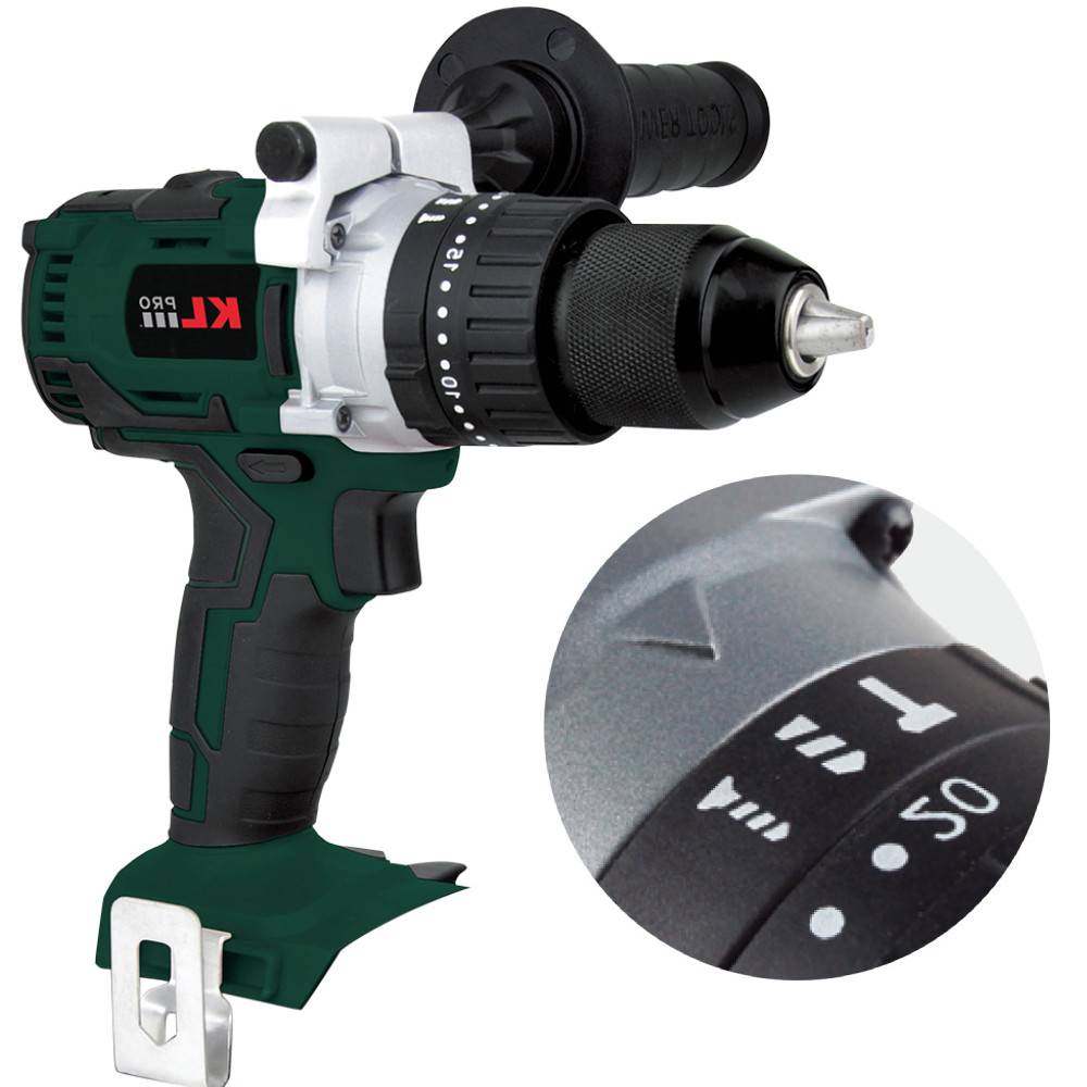 Дрель-шуруповерт ударная аккумуляторная бесщеточная KLPRO KLDM18B-00 18 В 60 Нм без АКБ KLDM18B-00