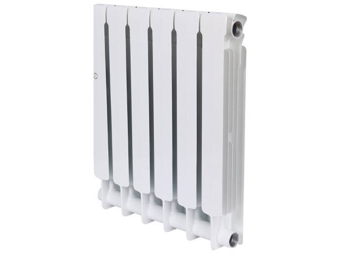 Радиатор биметаллический Rifar ALP 500 6 секций боковое подключение RA50006