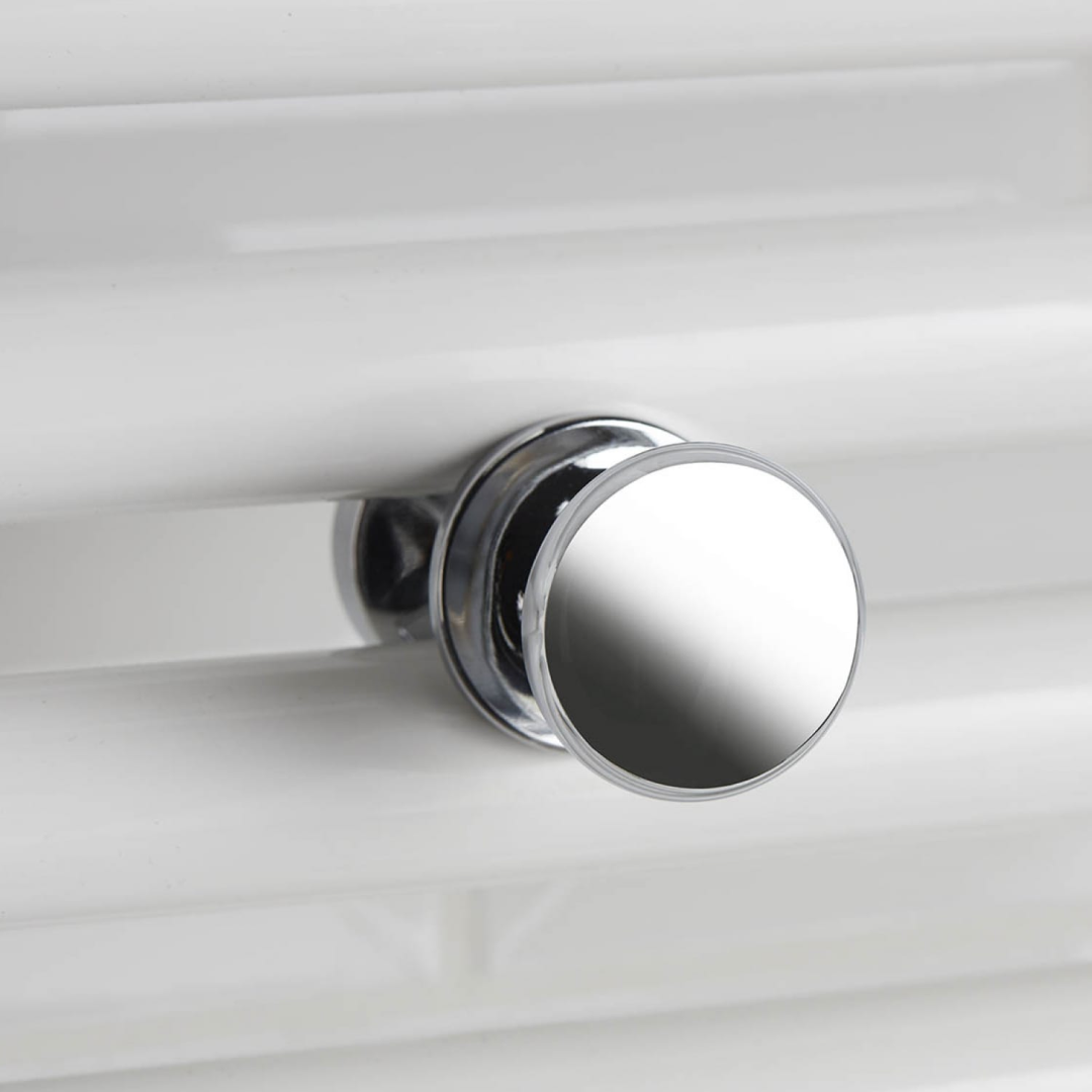 Держатель для полотенец Atlantic Кнопка для полотенцесушителя хром 138