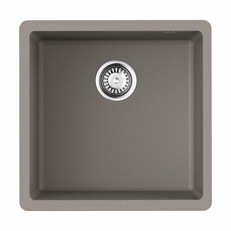 Мойка кухонная OMOIKIRI Bosen 44 440x440 мм без отверстия Leningrad Grey 4997010