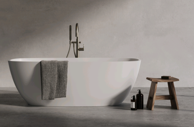 Ванна DEA Design Soul 1700x720x560 мм белый матовый DD8630170018