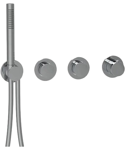 Смеситель для душа Almar Modular Push на 2 потребителя хром E180433CR